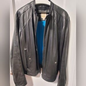 Diesel Black Leather Performance Jacket